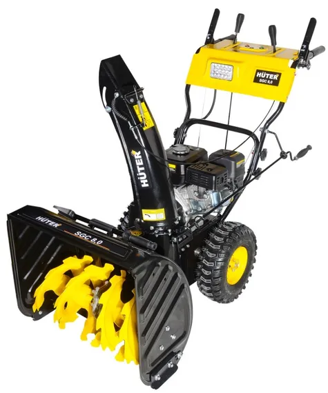 Бензиновый снегоуборщик "HUTER" SGC 8.0