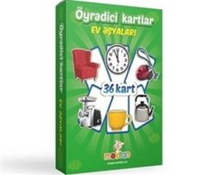 Öyrədici kart . Ev əşyaları