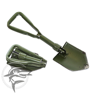 Лопата складная  Б/У Bundeswehr в пластиковом чехле 15554/G/91552000 BW, ОРИГИНАЛ