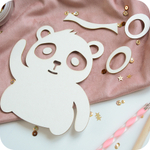 Заготовка для тиснения "Панда" двухслойная