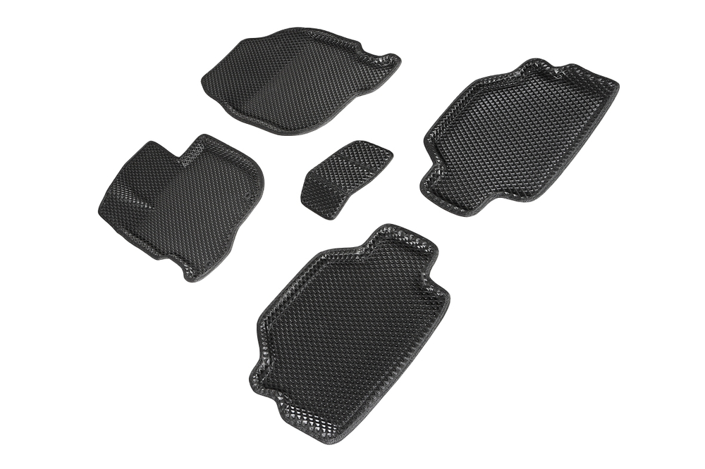 Коврики EVA 3D ромб для Mitsubishi Pajero Sport II 2008-2015, Seintex.95320