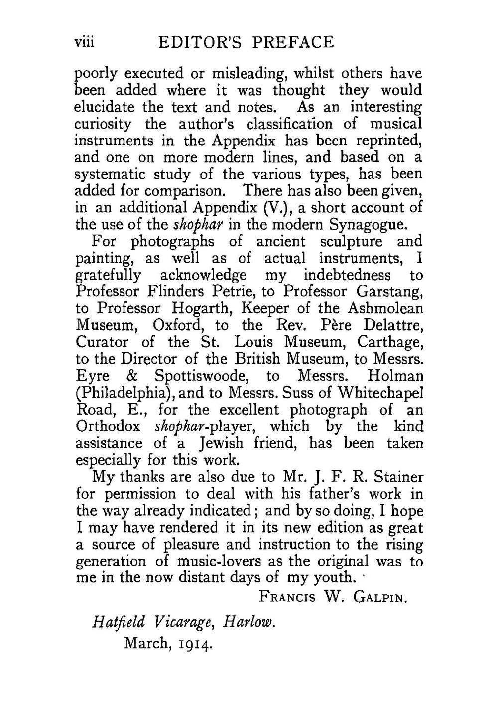 The Music Of The Bible: With Some Account Of The Development Of Modern Musical Instruments From Ancient Types | Sir Stainer John