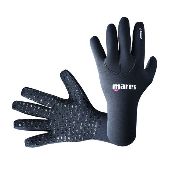 Перчатки Mares Flexa Touch с двусторонним нейлоном 3 мм черный