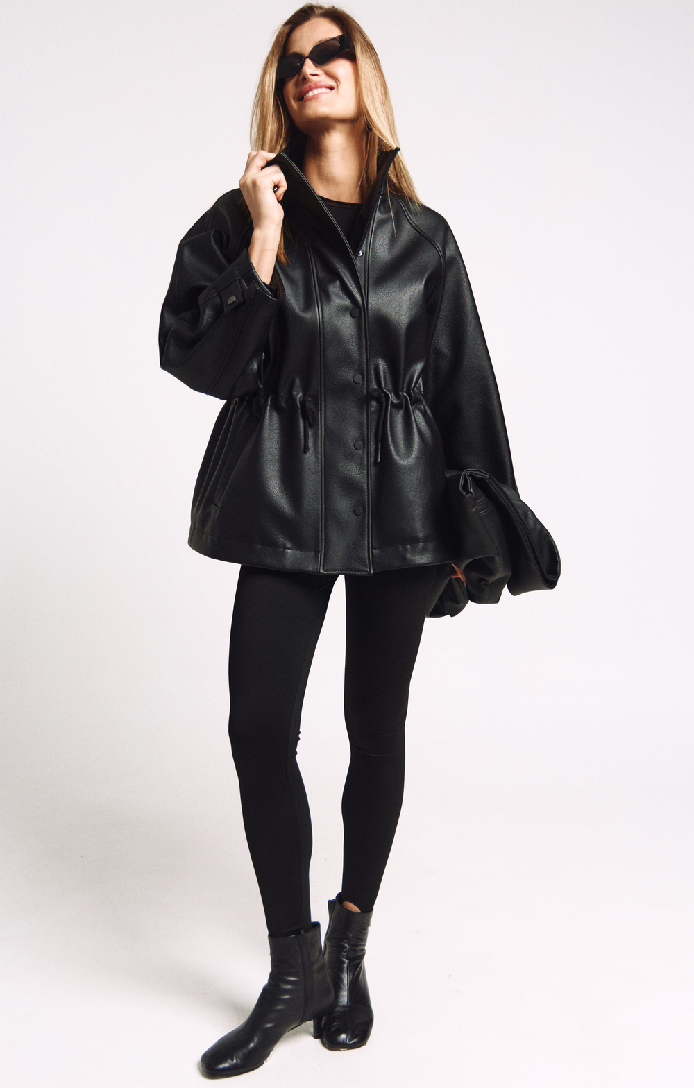 Куртка экокожа 1243 черный