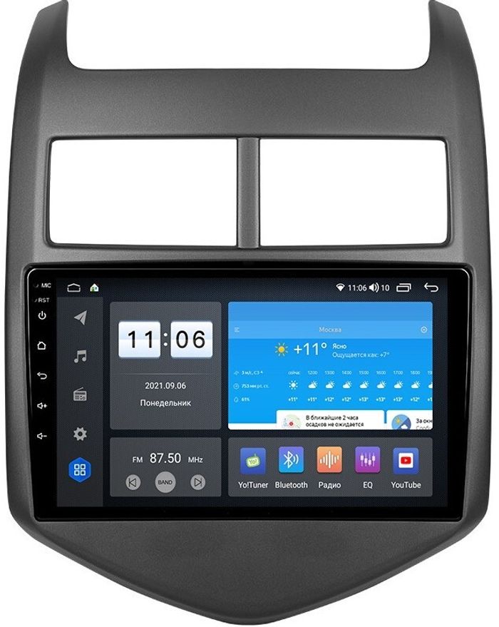 Магнитола для Chevrolet Aveo 2012-2015 - AK491R9-MTK-LTE Android 10, SIM-слот