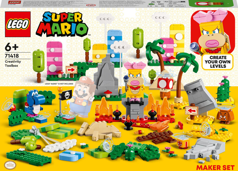 Конструктор LEGO Super Mario 71418 Набор инструментов для творчества