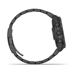 Garmin Fenix 7 Sapphire Solar Титан DLC Carbon Grey с вентилируемым титановым ремешком Carbon Grey DLC 47 мм (010-02540-39)