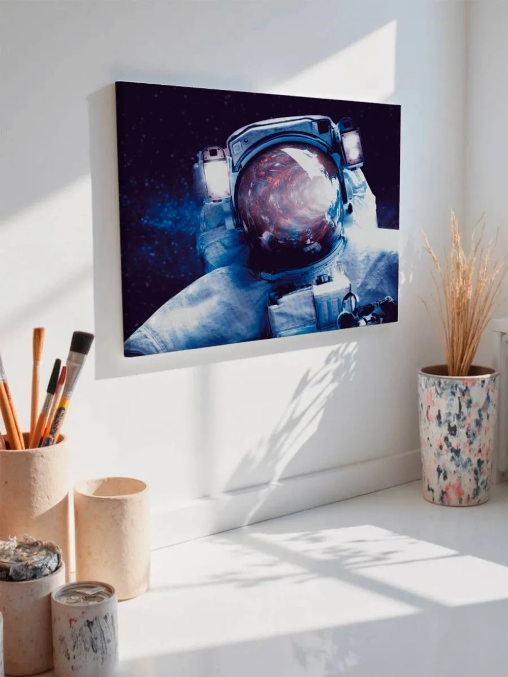 Картина на стену 40 X 50 Космонавт