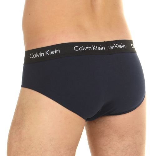 Мужские трусы брифы темно-синие Calvin Klein
