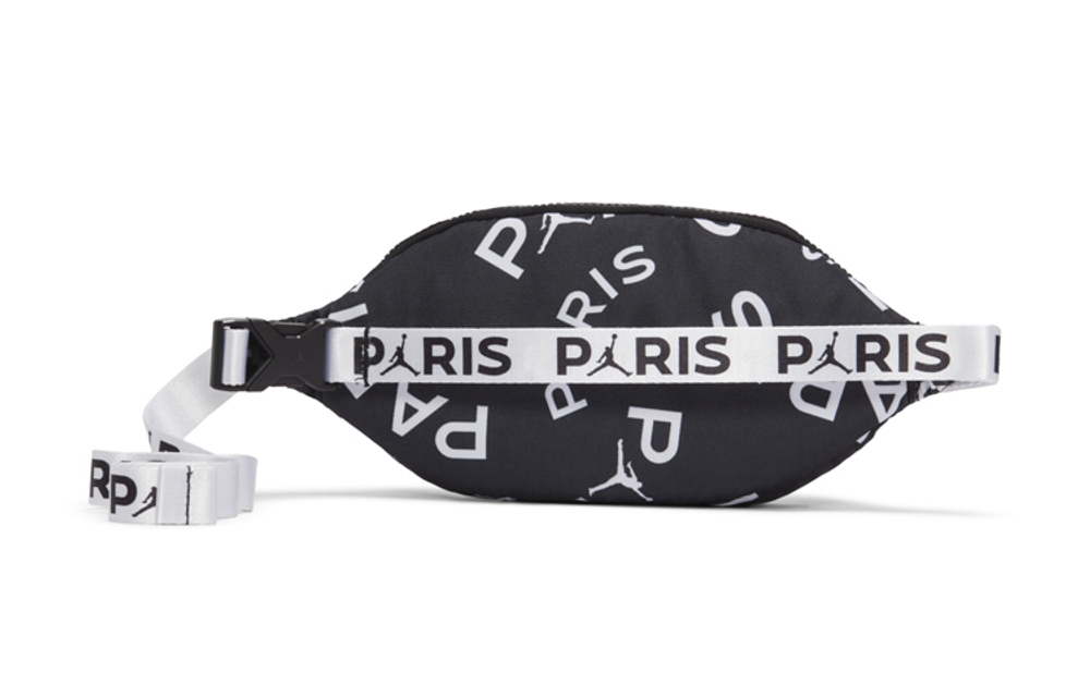 Jordan Polyester Crossbody Bag, Fanny Pack Regular Unisex Black