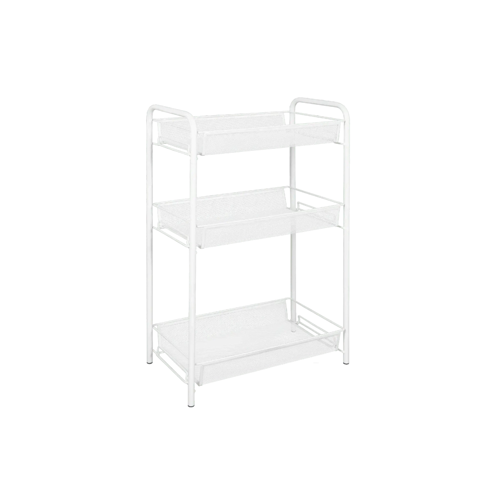 Этажерка 3х- секционная «Ладья 2», цвет белый, 44*25*71,5см