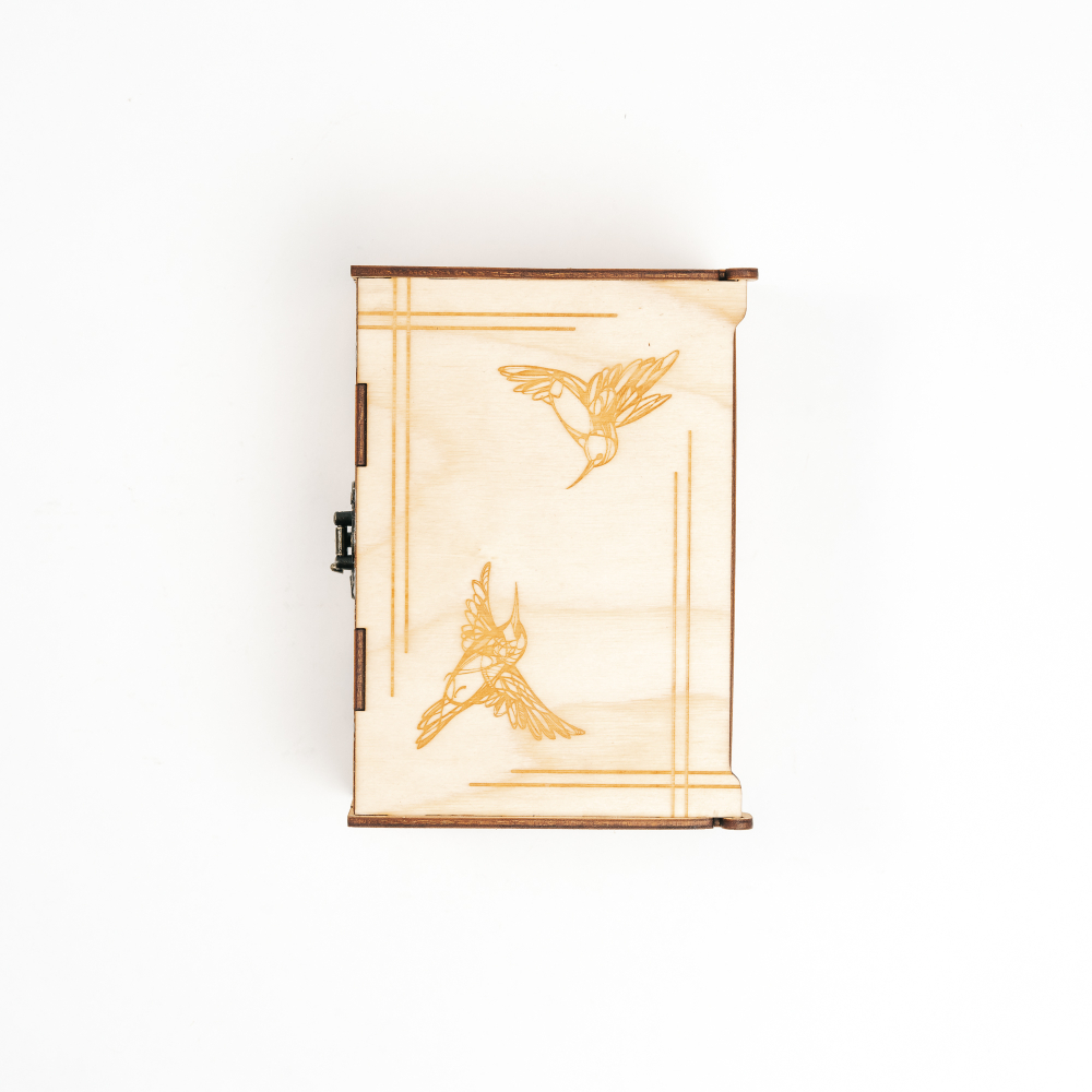 Подарочный деревянный короб для рюмок (стопок). PK40