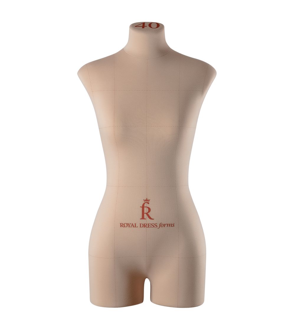 Манекен портновский женский Виктория, комплект Про, размер 40, цвет бежевый