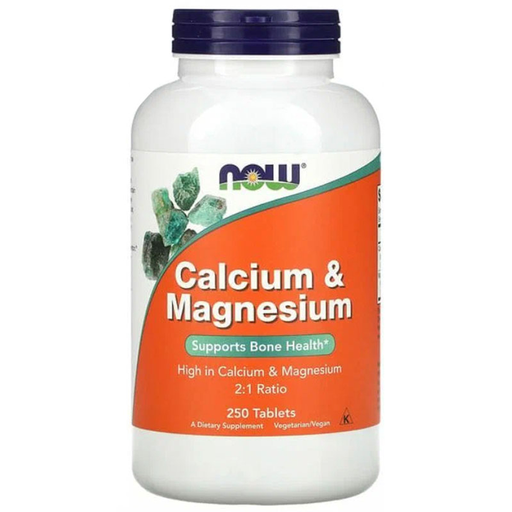 NOW Calcium & Magnesium 500/250 мг. (250 таб.)