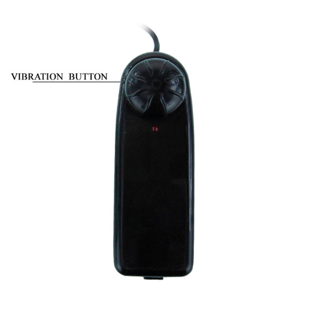 Расширяющийся анальный вибратор 16см Baile Bigger Joy BW-008078AQ