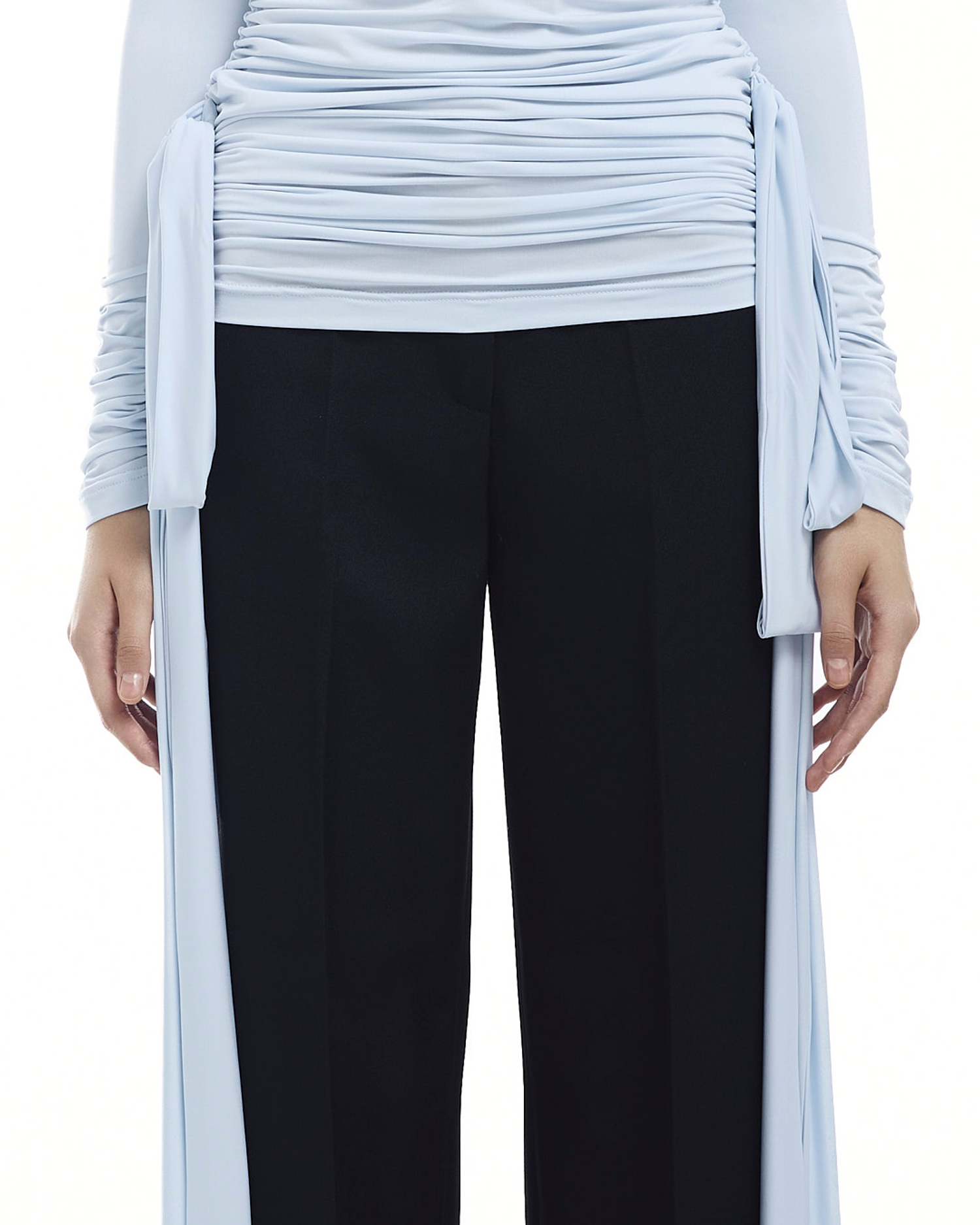 Лонгслив Lume (Люм) голубой