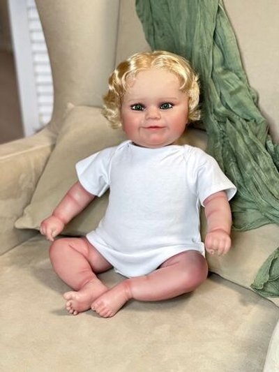 Кукла Реборн мягконабивная 50см в пакете (FA-807)