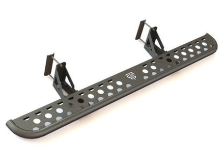 Пороги силовые для Toyota Hilux 2005-2014 STC (цельная ступень)