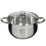 Кастрюля из нержавеющей стали 6л «Диана» Катунь