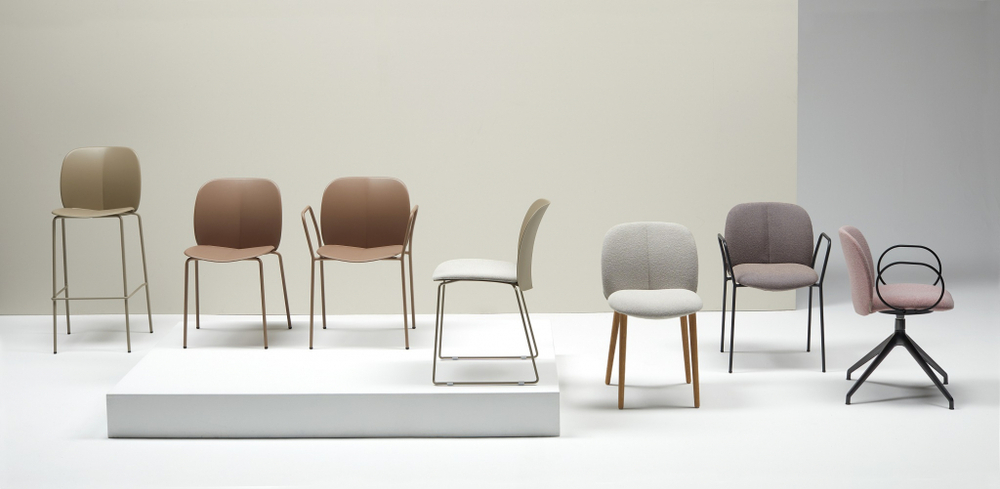 Кресло пластиковое Scab Design Mentha Go Green, карамельный