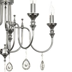 Citilux Рига CL437151 Люстра подвесная Хром