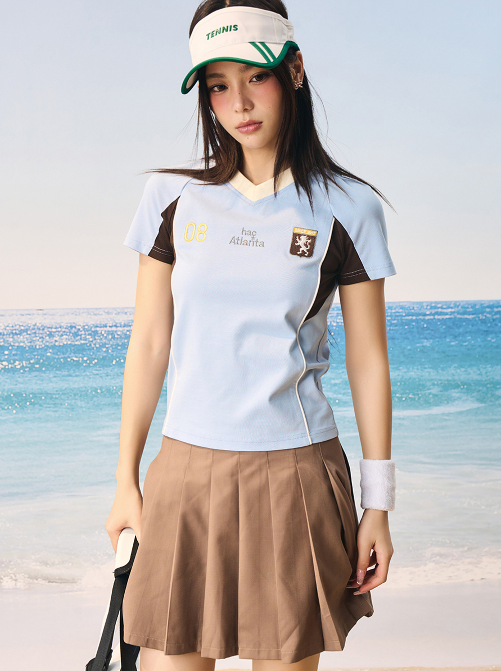 Женская футболка HARSHandCRUEL WMNS "Atlanta" Crop Jersey