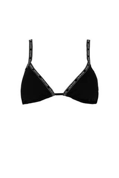 топ бикини triangle Calvin Klein Swimwear - черный(KW0KW01272)