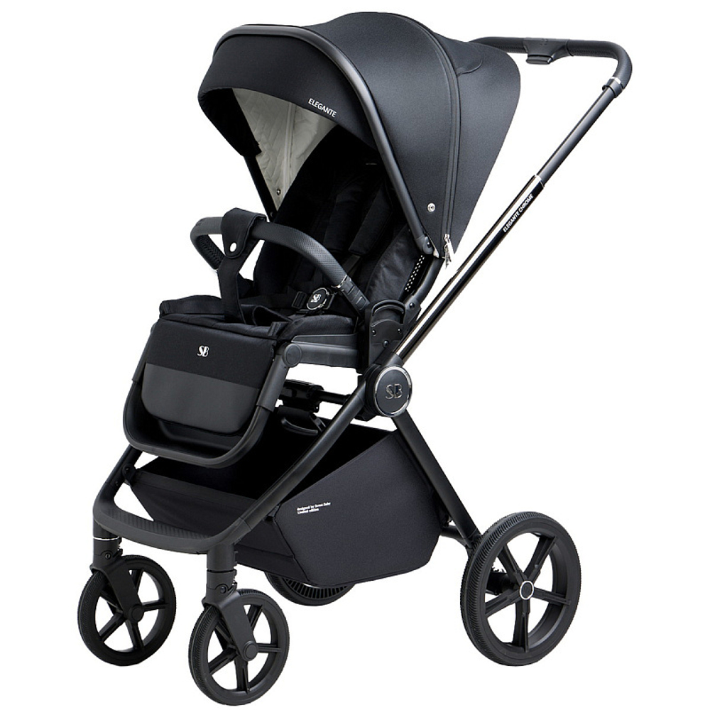 Детская прогулочная коляска Sweet Baby Elegante Chrome/Black