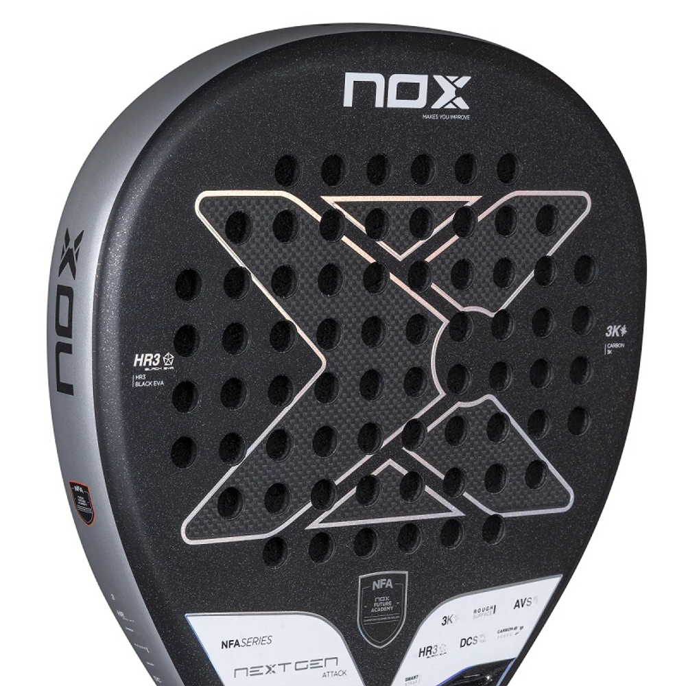 Ракетка для падел тенниса NOX NextGen PRO Attack 3K