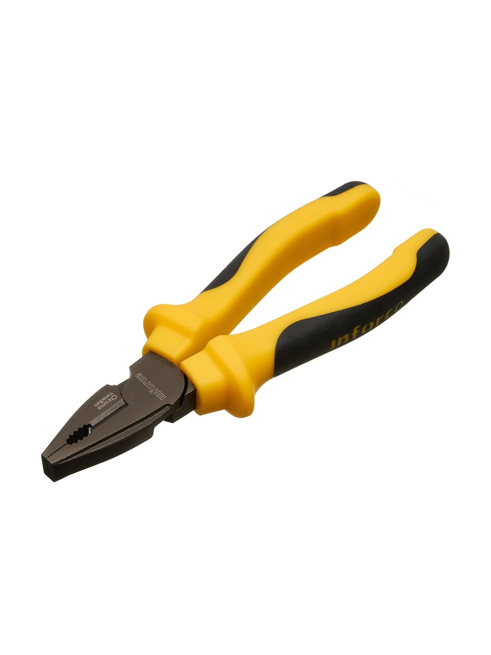 Никелированные пассатижи Inforce 180мм 06-18-42