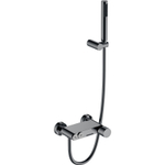 Смеситель для ванны с душем Boheme Stick 123-SGM Shine Gun Metall DIAMOND