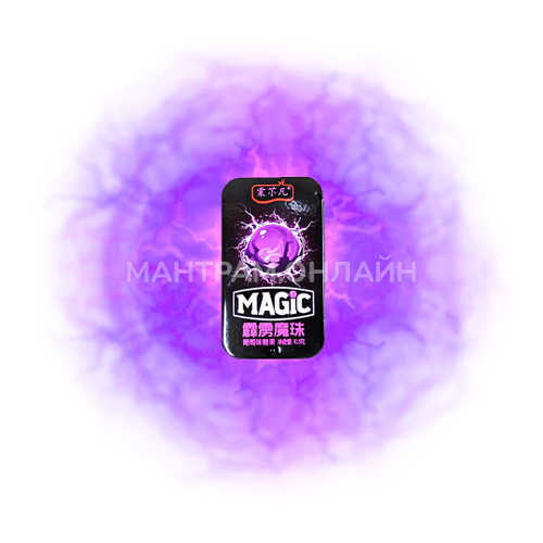 Драже фруктовое сладкое Magic вкус виноград 10,5 г