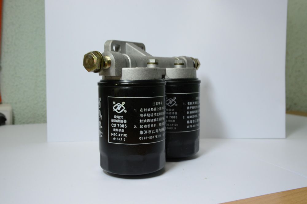 Фильтр топливный в сборе с кронштейном (двойной)TDL 36 4L/Fuel filter Assy