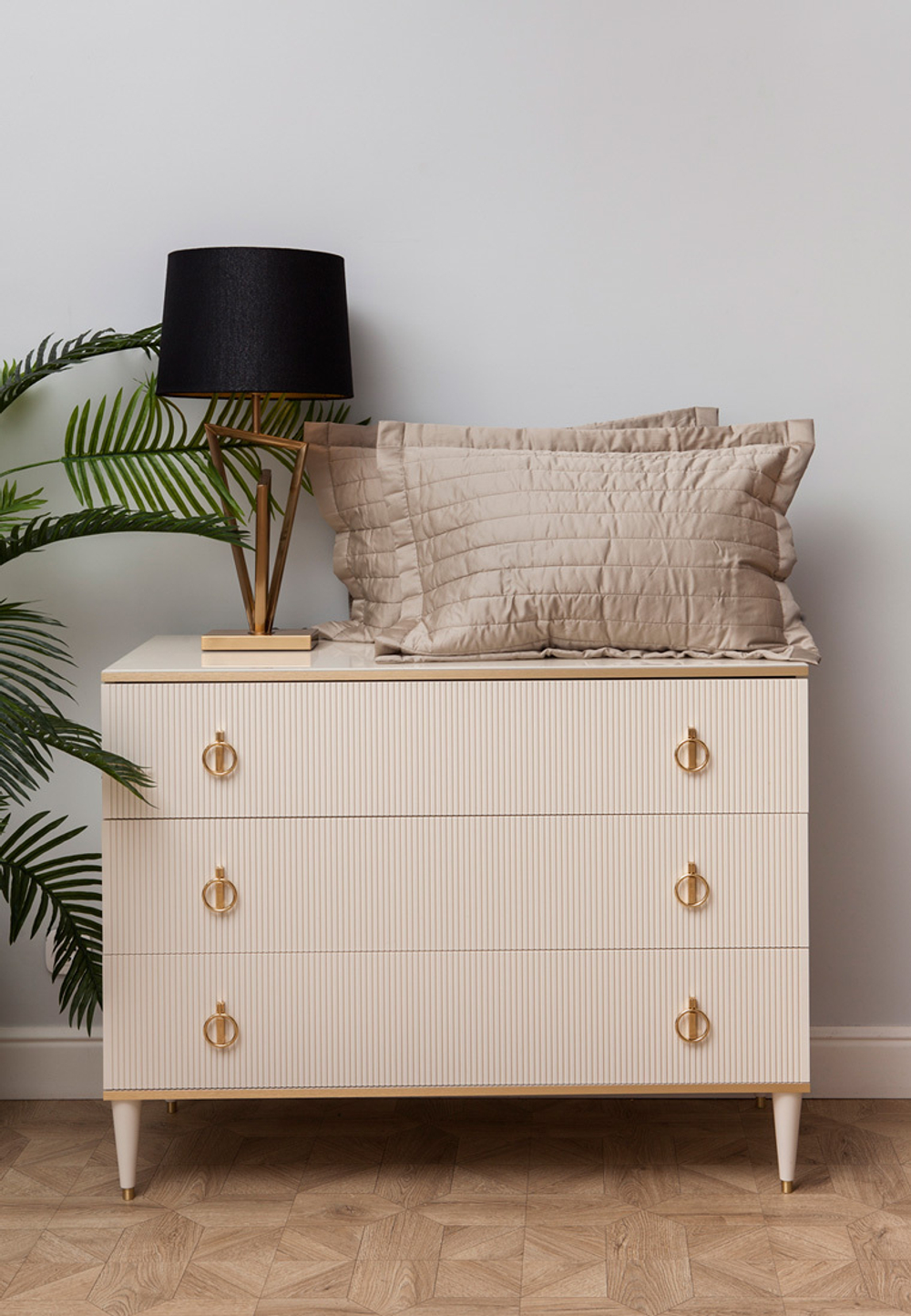 Декоративная наволочка 50х70 Bovi Line бронзовая