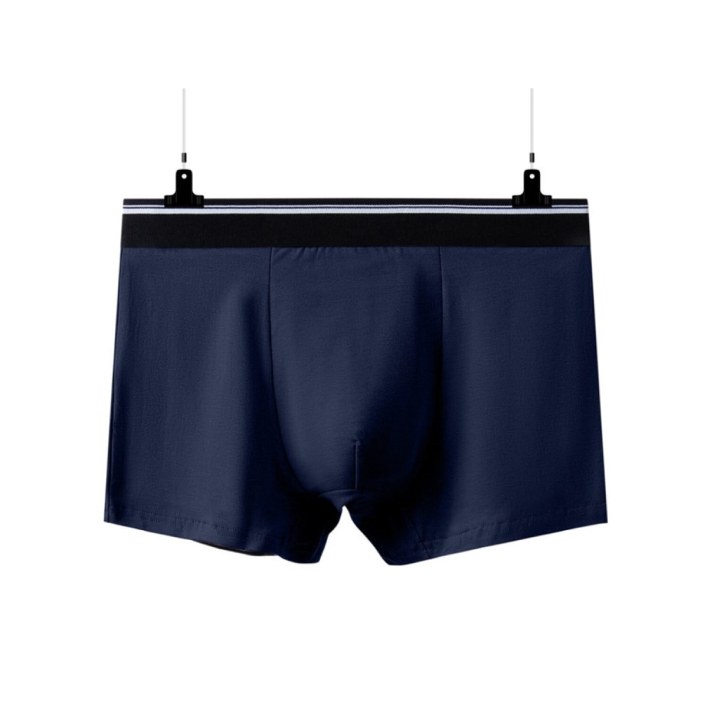 Мужские трусы боксеры темно-синие ROMEO ROSSI RR6095-9