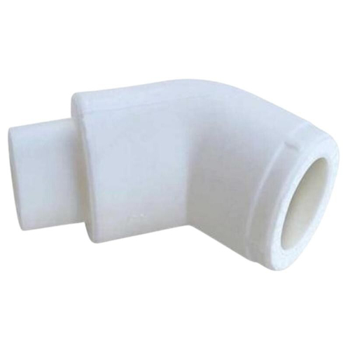 Угольник переходный ПП 90гр. 32-25 PN 25, муфта-штуцер, белый, Valfex