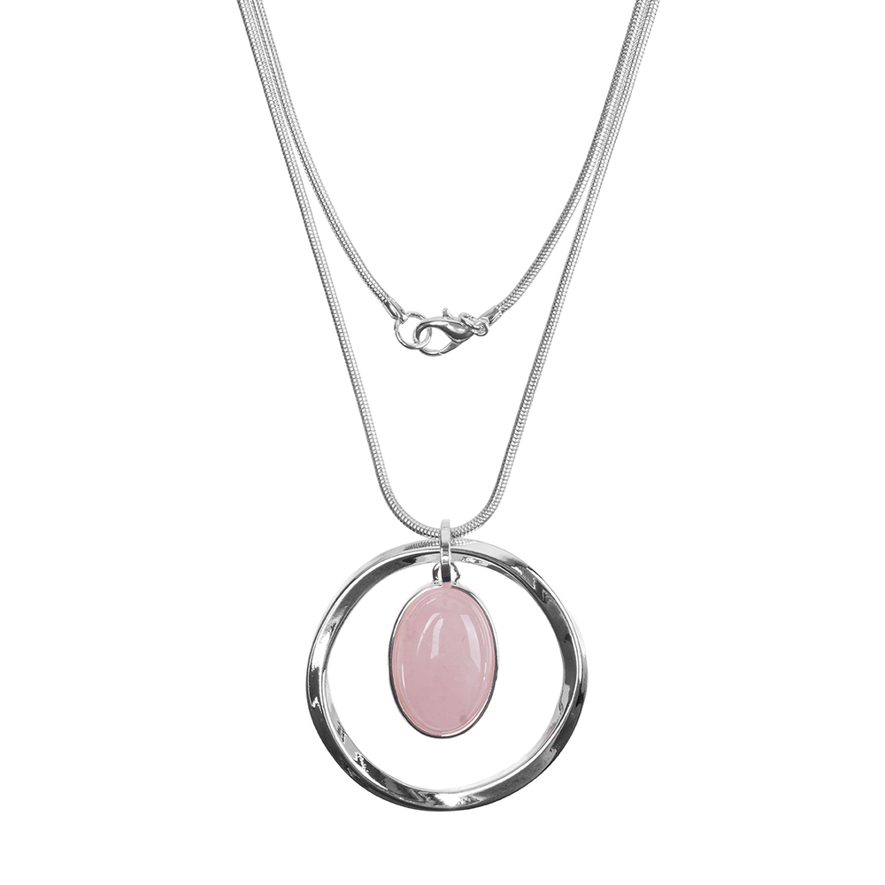 Колье Fiore Luna ROSE QUARTZ LN5131 R/S