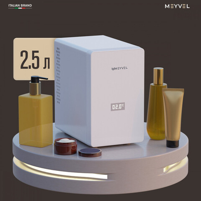 Холодильник для косметики и напитков Meyvel MB-03C1W