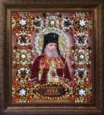 Принт-Ии73 Ткань с нанесенной авторской схемой Святой Лука Крымский