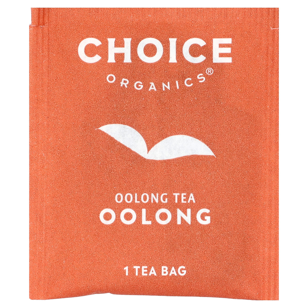 Choice Organics, Oolong Tea, улун, 16 чайных пакетиков, 32 г (1,12 унции)