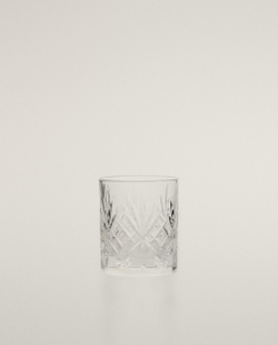 Zara Home рюмка из стекла, цвет прозрачный, 6 см