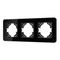 Рамка стеклянная FRM-OMALI-GS-3-BK Arlight 049697