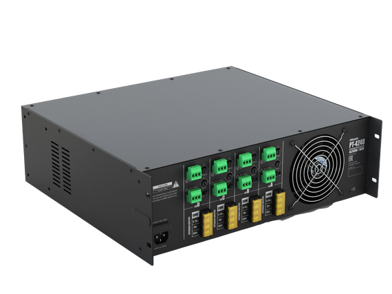 CVGaudio PT-4240 профессиональный четырехканальный высококачественный усилитель мощности, мощность 4x240W