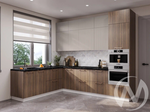 Кухня комплектация №4 (белый/мыло M11; рейка MF17)