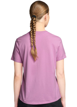 Женская теннисная футболка Nike Sportswear Essentials - pink/white