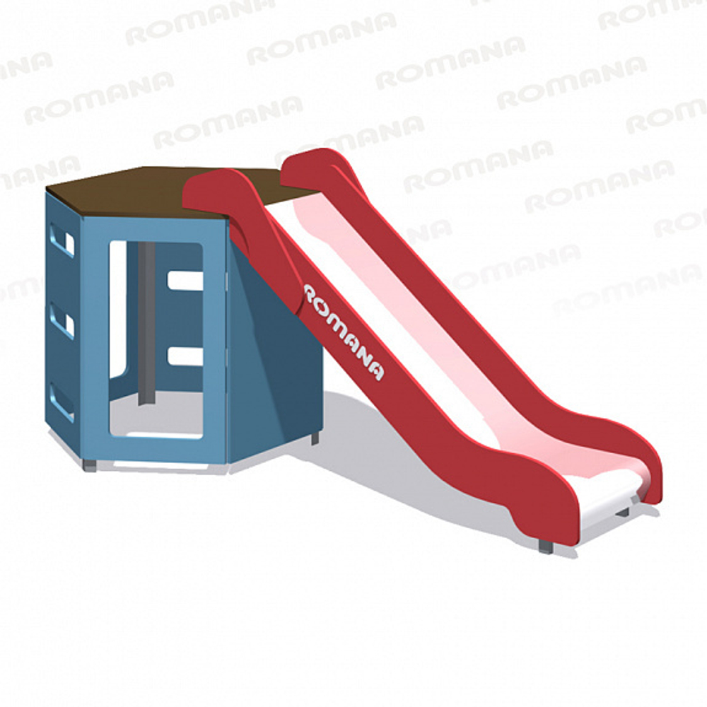Спортивный комплекс Горка Romana 115.05.00 для уличных спортивных площадок