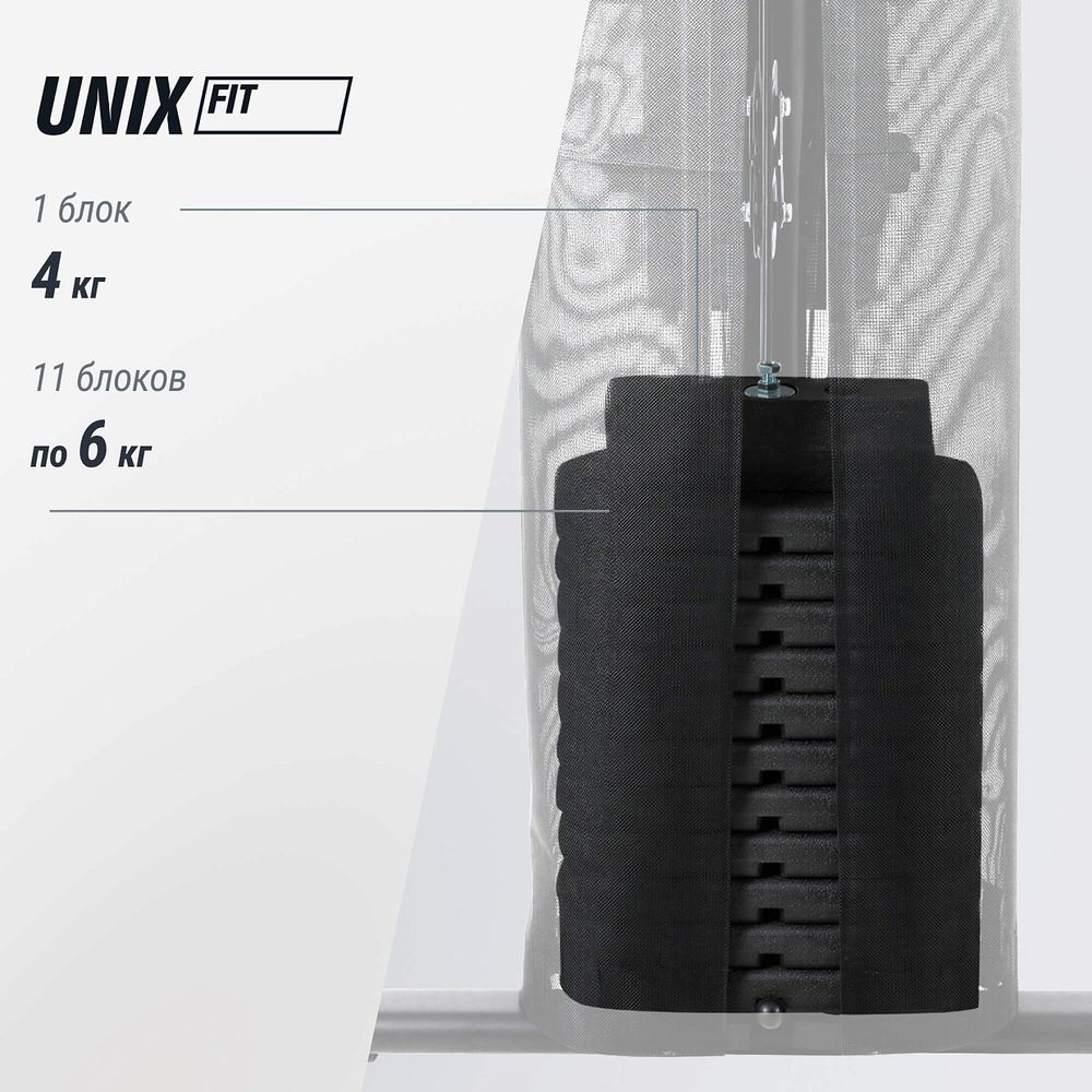 Силовой комплекс UNIX Fit блочный / Block 70 Max