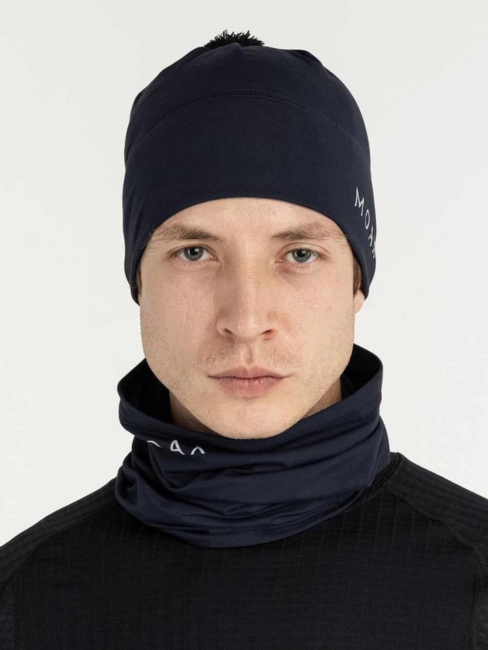 Шапка MOAX Tauri Stretch, чёрный, OS, 23803M-10000
