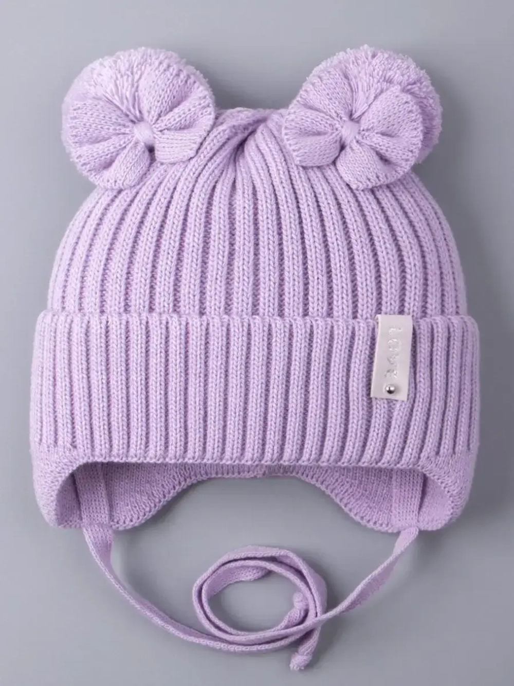 Шапка вязаная демисезонная для девочки