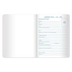 Дневник 1-11 класс 48 л., обложка кожзам (гибкая), термотиснение, BRAUBERG "ORIGINAL", красный, 105449